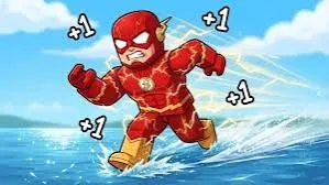 Superhero Evolution gameplay-pahlawan berlari melalui jalan Neon District